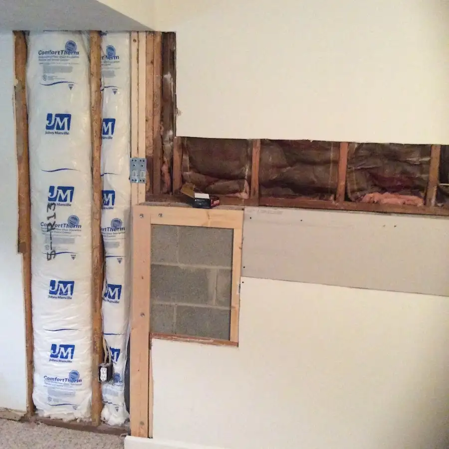 Wall insulation replacement during Structural Drying in Miami Shores